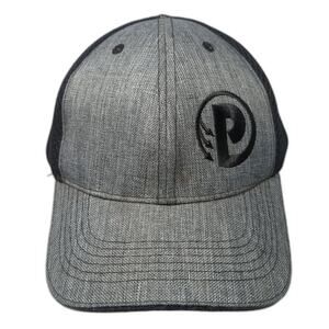 Pocatello ID Baseball Cap Gray One Size Adjustable Mesh Back 360 Apparel